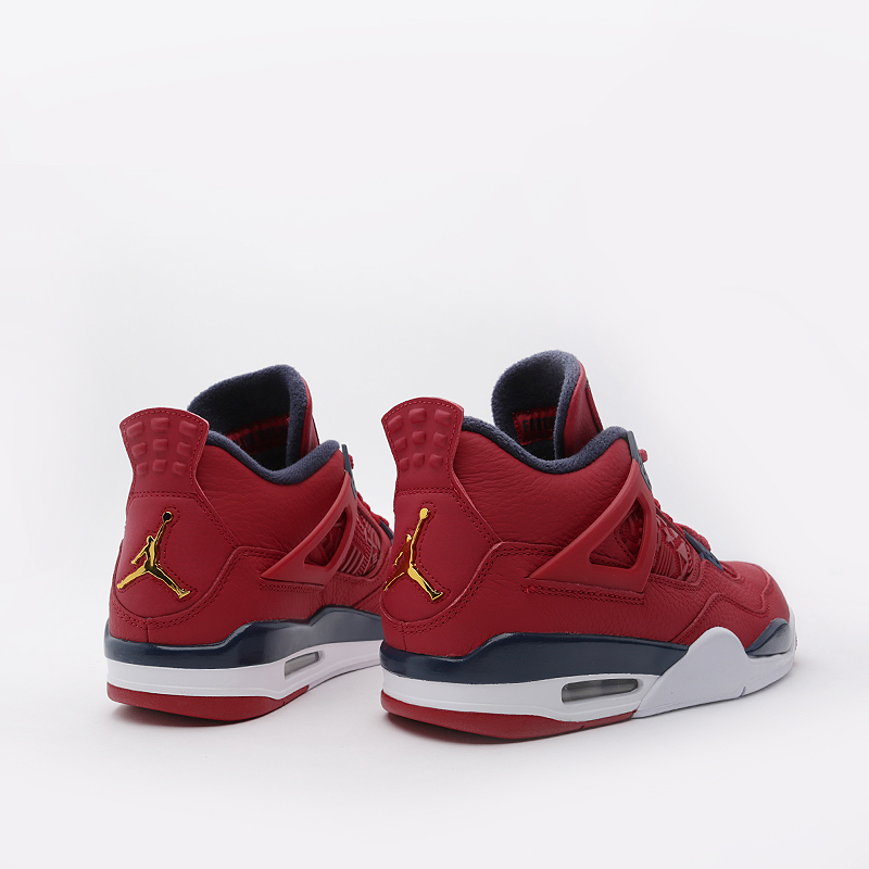 мужские красные кроссовки Jordan 4 Retro SE CI1184-617 - цена, описание, фото 4